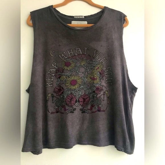 MOTHER• The Sinful• Reap What You Sow tank🔥 Custom Vintage- last chance! - Picture 1 of 15